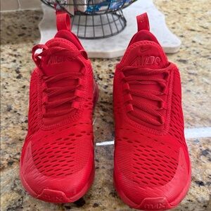 Nike Kids Air270 Breathable Red Sneaker